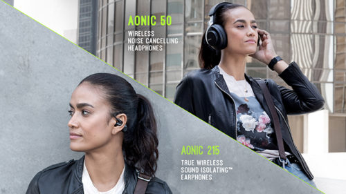 Shure AONIC 215 & AONIC 50 Wireless Headphones